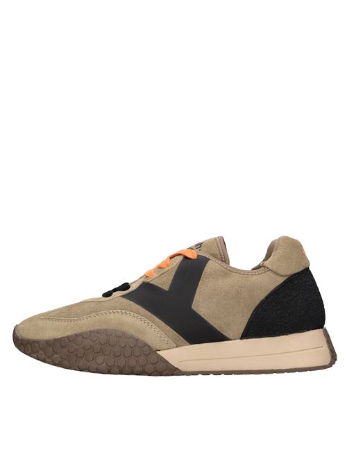 Sneakers in camoscio KEH NOO | S00KM9728BEIGE-NERO